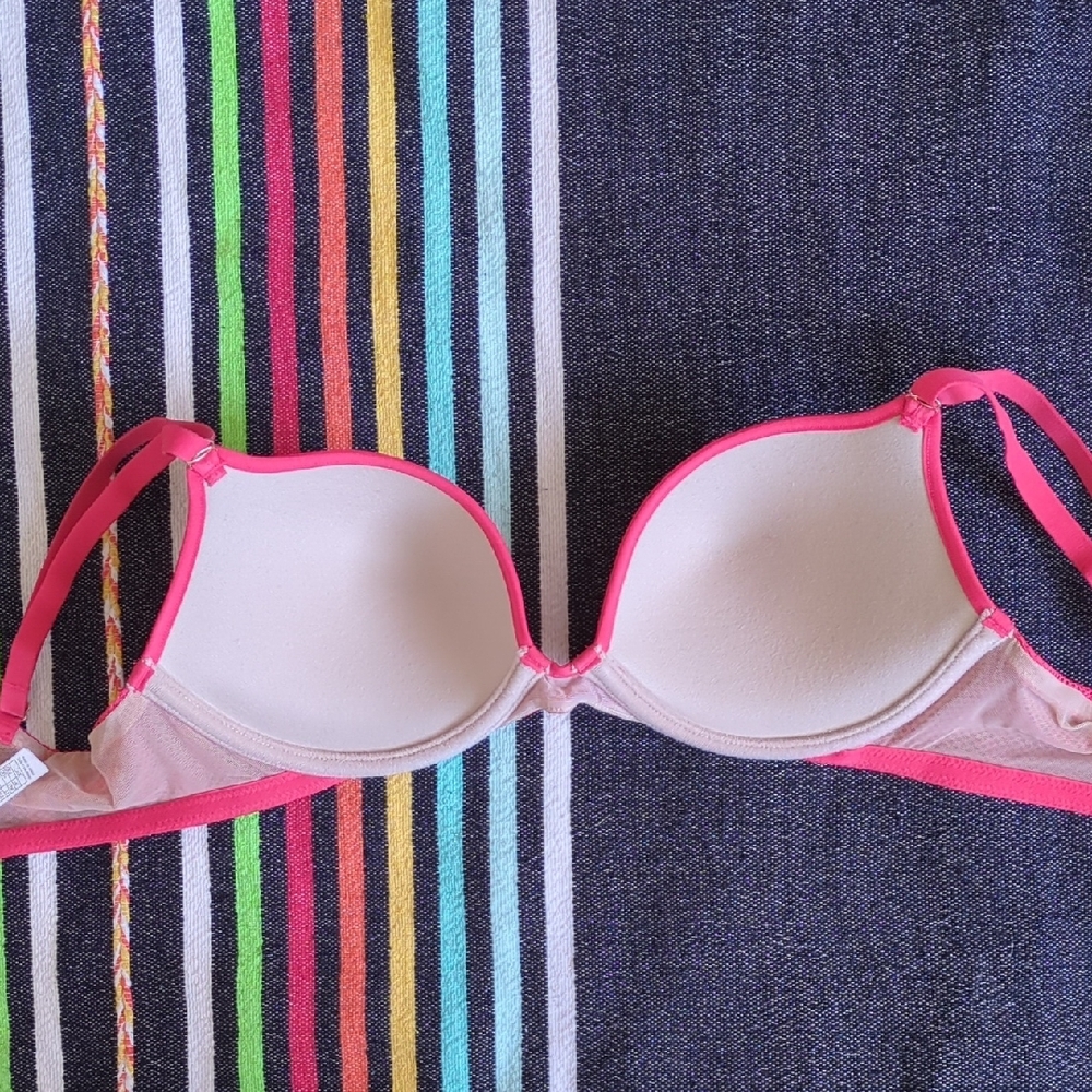 Skarlett Blue Mischief Plunge Push-up T-shirt Bra - Picture 3 of 6